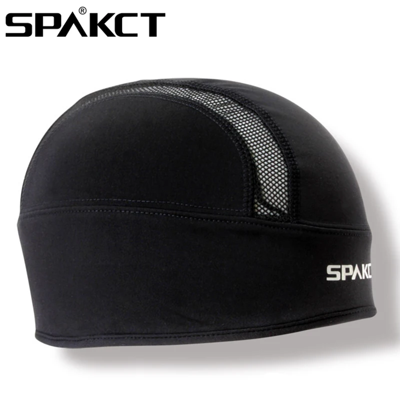 SPAKCT الصوف الحرارية الهريس على أعلى الشتاء في الهواء الطلق الرياضة الدراجة دراجة الدراجات التزلج والمشي خوذة عقال بطانة أدفأ كاب قبعة