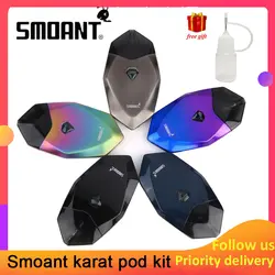 Электронная сигарета Smoant Karat 370 mAh комплект Pod стартовый набор для вейпинга с 2 мл Quarzt катушка для картриджа Kit vs Smoant S8 minifit suorin drop