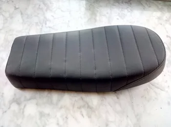 

CG125 CG150 Driver Passenger Black Flat Vintage Motorcycle Seat Saddle