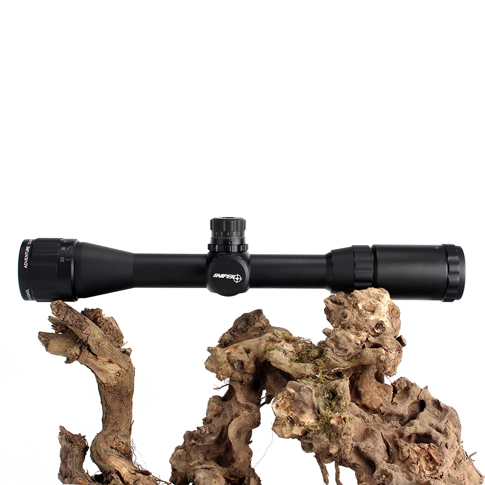SNIPER LT 3-9X32 AOL 1 inch Full Size Tactical Optical Sight Illuminate Mil-Dot RifleScope Locking Resetting Hunting Rifle Scope (10)