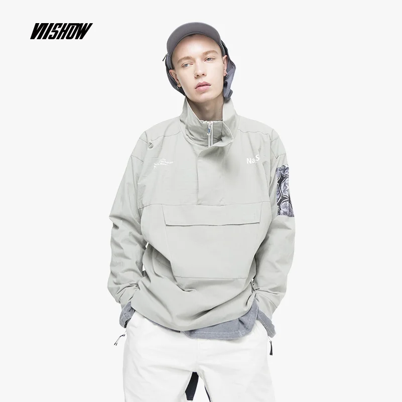 VIISHOW Men Jackets Brand Streetwear Jackets Men Chaqueta Hombre 2019 Printed Men's Jackets Windbreakers Veste Homme JC2078183 VIISHOW Men Jackets Brand Streetwear Jackets Men Chaqueta Hombre 2019 Printed Men's Jackets Windbreakers Veste Homme JC2078183