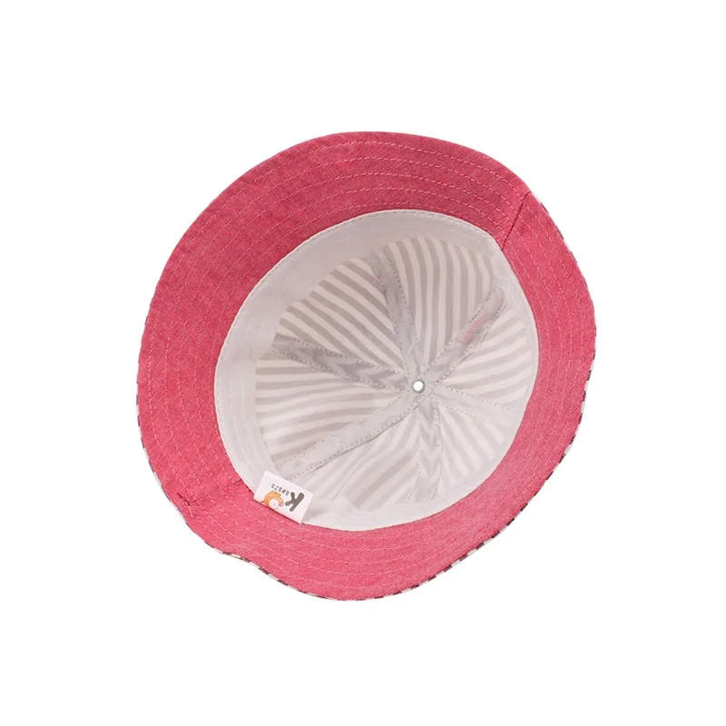 Cute Striped Baby Hat Cat Panama Baby Girls Cap Cotton Kids Sun Cap With Ears Spring Summer Letter Boys Cap Baby Boys Clothing (13)