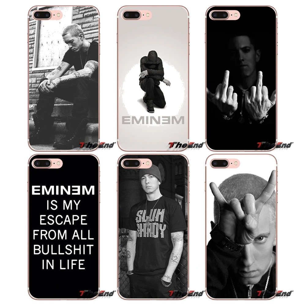 Мягкий чехол для Huawei Honor 4C 5X 5C 6X Mate 7 8 9 Y3 Y5 Y6 II 2 Pro G7 G8 P7 P8 P9 Lite 2017 Super Rap Singer Star Eminem Music |