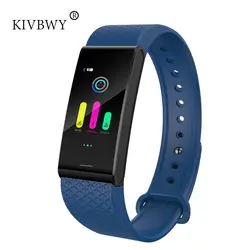 Kivbwy Смарт-фитнес часы-браслет IP68 Водонепроницаемый smart Сердечного ритма крови Давление монитор Смарт Напульсники PK Y5 Z11
