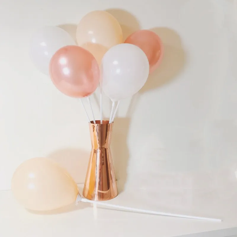 LQDIANTANG 10 шт. 5 дюймов воздушный шар из гранулированного латекса мини-Роза золотистый цвета шампанского золотые воздушные шары День рождения поставки свадебного декора