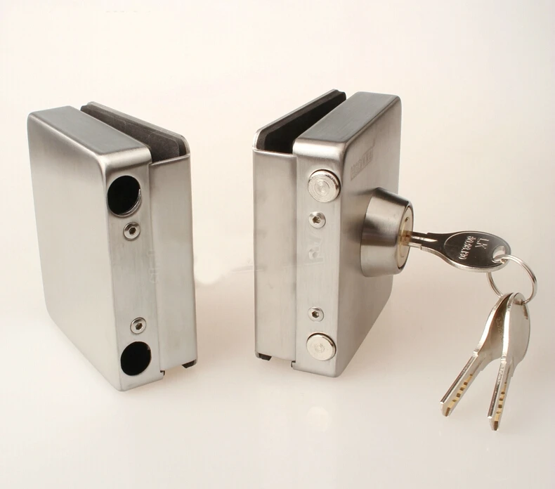 Luxury glass door lock,double glass door lock,stainless steel glass