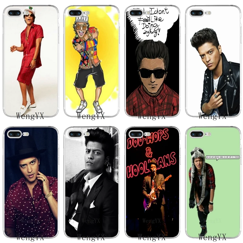 

hiphop Bruno Mars 24K Magic Soft phone case For Samsung Galaxy Note 9 J4 J6 prime J8 A6s A7 A8 A9s star S10 lite plus 2018