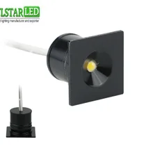YLSTAR DC12V мини светодиодный прожектор 3 Вт 25 мм 240Lm 80Ra мини светодиодный прожектор для шкафа витрина шкаф-витрина под лестницей точечное освещение 3 Вт