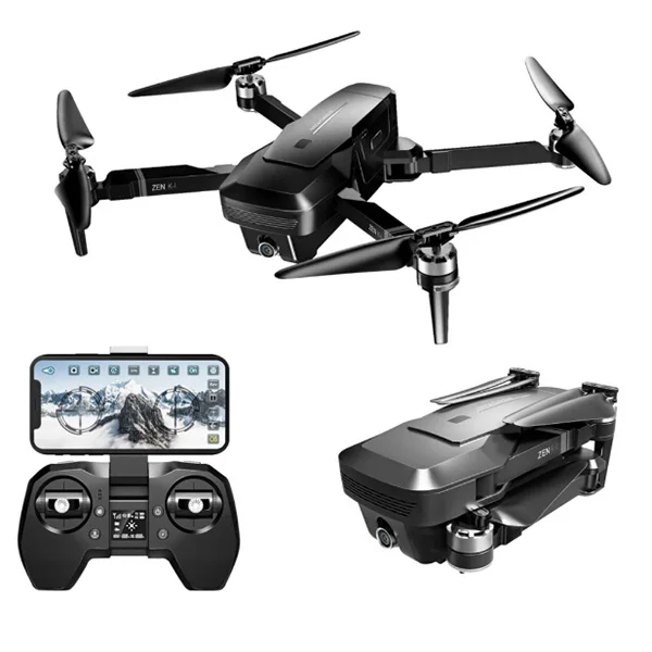  VISUO ZEN K1 RC Hubschrauber 5G WiFi FPV GPS Bürstenlosen Faltbare RC Drone-RTF Mit 4 K HD dual Kam