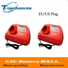 2PCS High Quality M12 Li-ion Power tool Battery Charger 10.8V 12V For Milwaukee M12 48-11-24xx Series Lithium-ion Battery