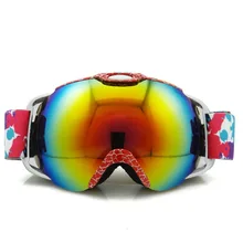 VANREE брендовые лыжные очки с двойными линзами UV400 Анти-противотуманные лыжные очки для мужчин женщин зимние очки Взрослые очки для катания на лыжах и сноуборде HXYJ013