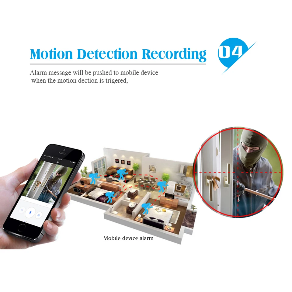 BESDER широкоугольная 2MP 1.3MP 1MP IP камера наружная иК 25 м HD безопасность