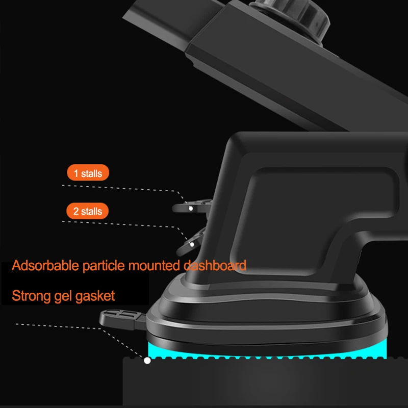 Гибкий 360 градусов вращения Автомобильный держатель телефона для Xiaomi стекло для защиты от ветра, автомобильный для сотового телефона с креплением на стоячая подставка автомобиль для samsung S9