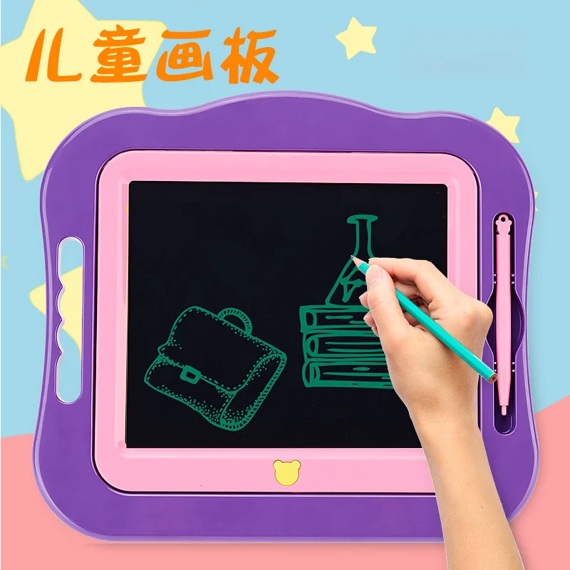 Небольшой Совет электронная доска 7,5 дюйм(ов) для девочек и мальчиков ЖК-дисплей Tablet магнитная доска объявлений доска Art флип-чарт