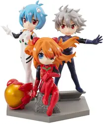 3 шт./компл. 11 см милая ЕВА evangelion rei ayanami ПВХ большой фигурки ручной сделано Кукла Ева игрушка модель игрушки подарки на день рождения NT5