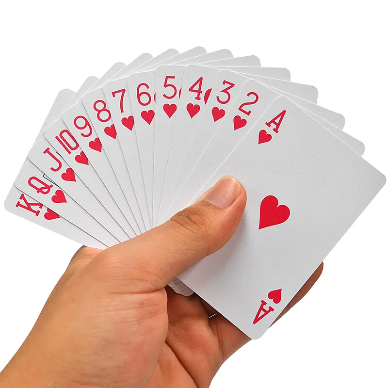 2 шт. GYT Пластик покер Карточные игры двусторонний скраб Casino карты мост 3.46x2.28 дюйм истиранию Водонепроницаемый