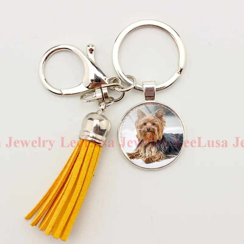 Dog lover Key chain Pet dog Yorkshire Terrier/ pug/Chihuahua picture