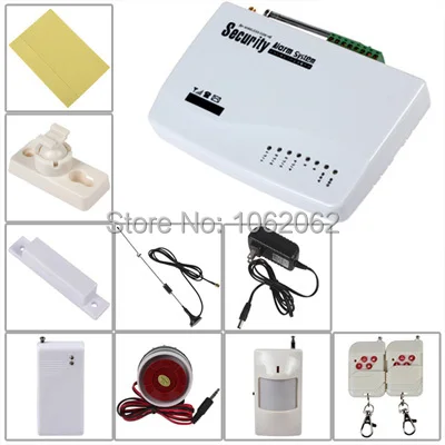 Система сигнализации с двумя антеннами GSM домофон SMS 900/1800/1900|alarm signal|alarm system magnetsalarm