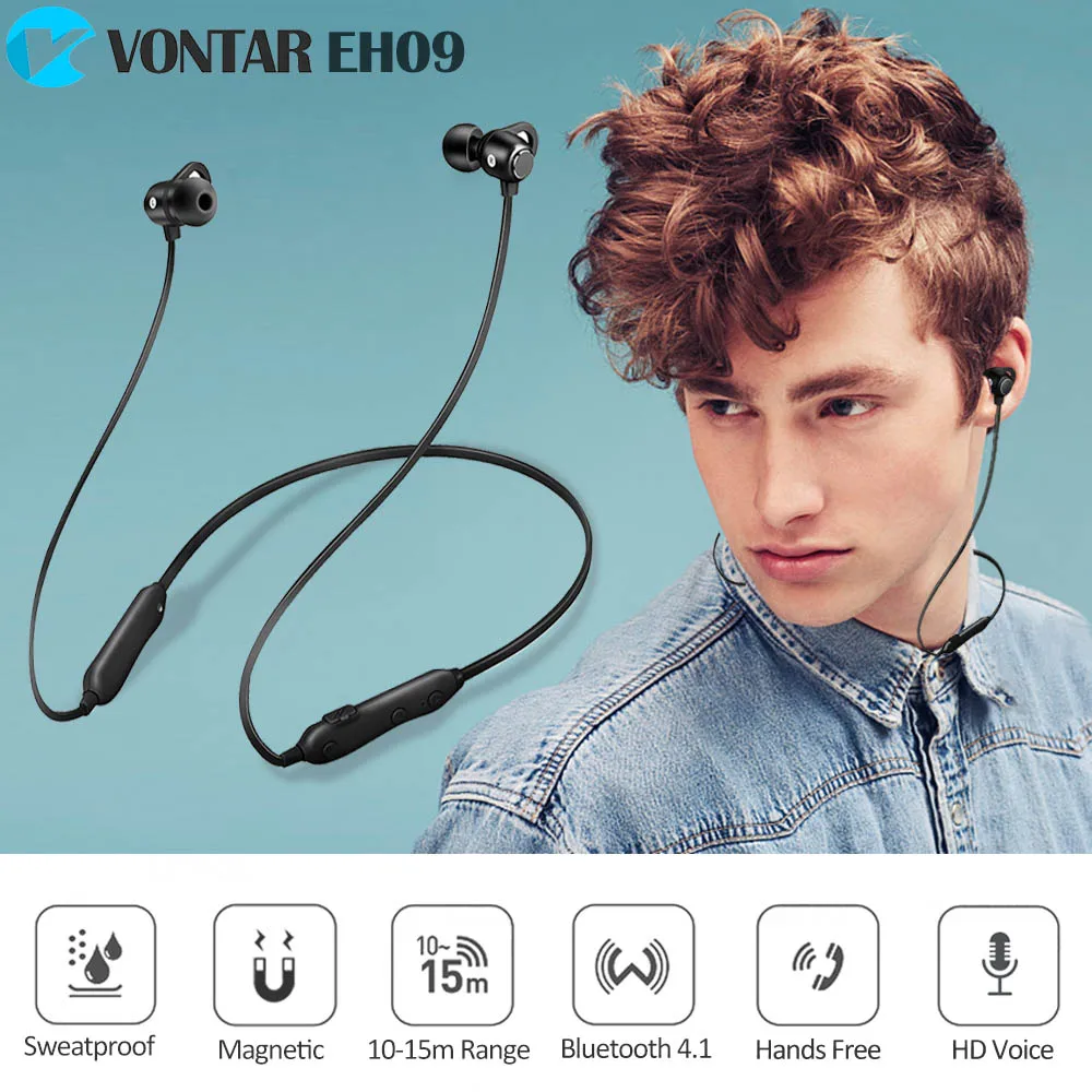 Беспроводные наушники Blutooth IPX4 Спортивная гарнитура с защитой от пота Bluetooth