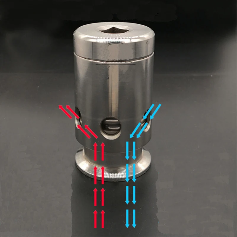 

2" Tri Clamp 1 Bar 304 Stainless Steel Sanitary Spring Type Vacuum Pressure Relief Safety Valve Beer Brew
