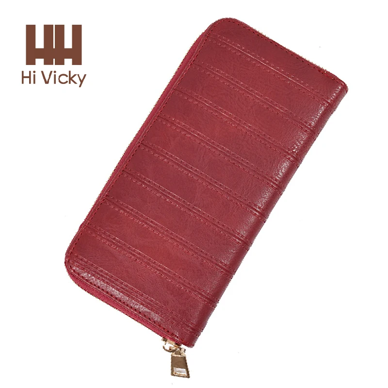 

2018 High Quality Women Wallet Lady Long Wallet Women'S Purse Clutch Handy Portomonee Rfid Female Coin Purse Clamp For Money PU