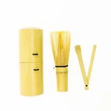 Дорожный веничек для чая «маття» посуда Бамбуковый Контейнер чайный набор-бамбуковая ложечка Chasen Складная лопаточка для маття традиционная матча чашаку