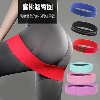 

Circle Hip Resistance Bands Training Expander Gym Yoga Pilates Leg Workout Elastic Rubber Bands Fitness Equipment