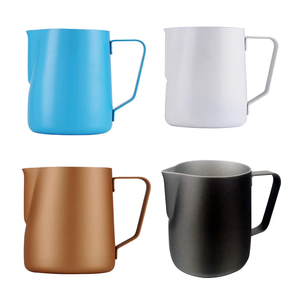 

600ML Stainless Steel Milk Frothing Pitcher Jug Espresso For Coffee Moka Cappuccino Latte Drinks Barista Craft