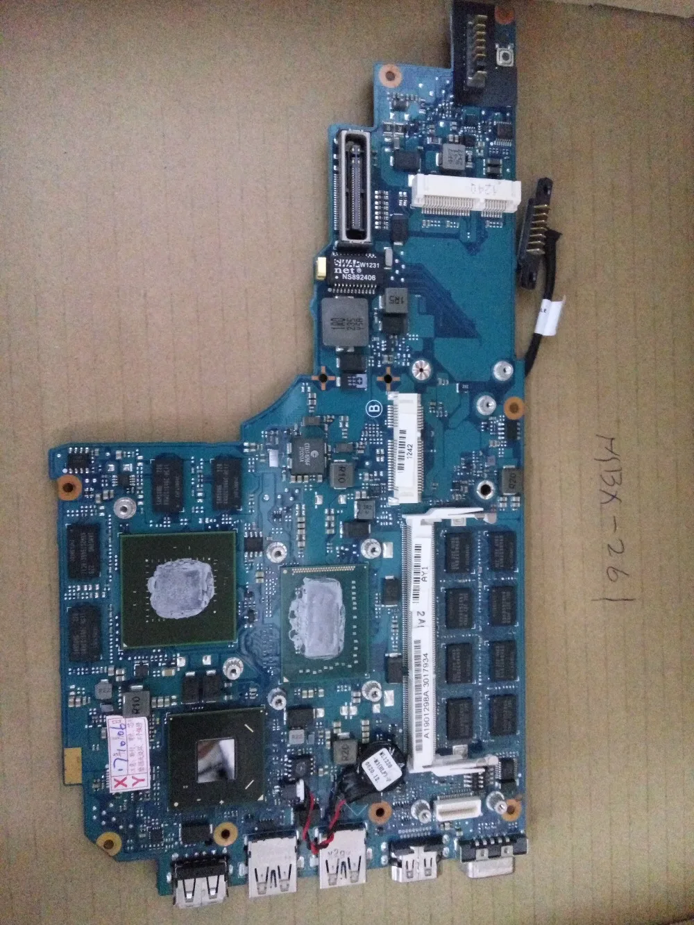 US $208.08 MBX261 I3 I5 I7 lap connect withmotherboard connect board