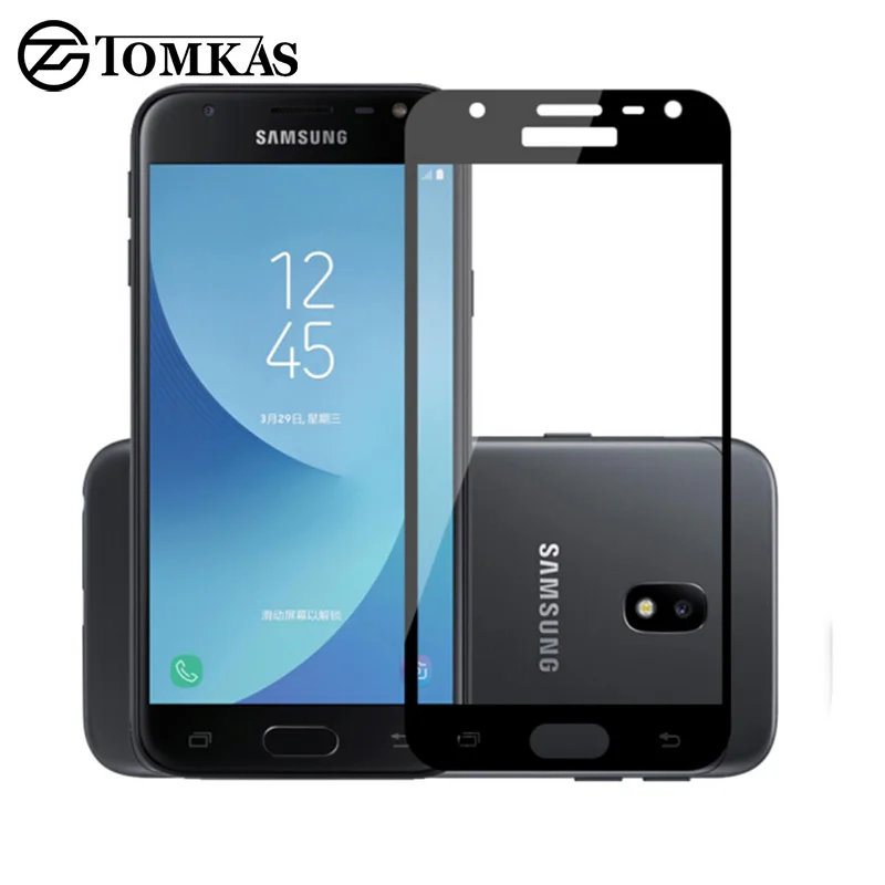TOMKAS Защита экрана для Samsung Galaxy J3 J5 J7 A3 A5 2017 закаленное стекло 2016 A8 Plus A7 2018|screen protector