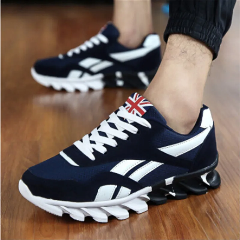 UK Shoes Store - New Fashion Breathable Sneakers Sport Casual Running Gold Canvas Mens Shoes 54 UK Shoes Store - New Fashion Breathable Sneakers Sport Casual Running Gold Canvas Mens Shoes 54