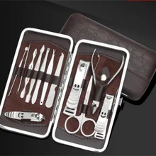 12 в 1 маникюрный набор Профессиональный nail clipper щипчики для ногтей Красота инструменты ножницы нож Лучший подарок/компанией dhl 200 комплекты