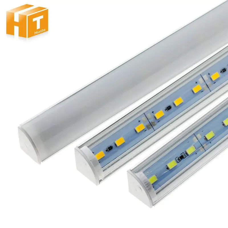 Светодиодная трубка освещения V Style настенный угол DC12V высокая яркость 5730 36