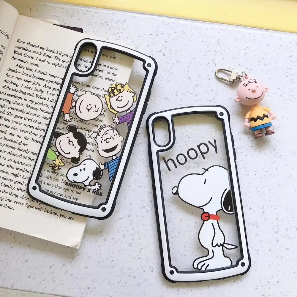 

10pcs/lot Rootgo Cartoon Dog Phone Case For iPhone11Pro Xsmax XR 6s 7/8plus Shockproof Cover Body Shell Protection