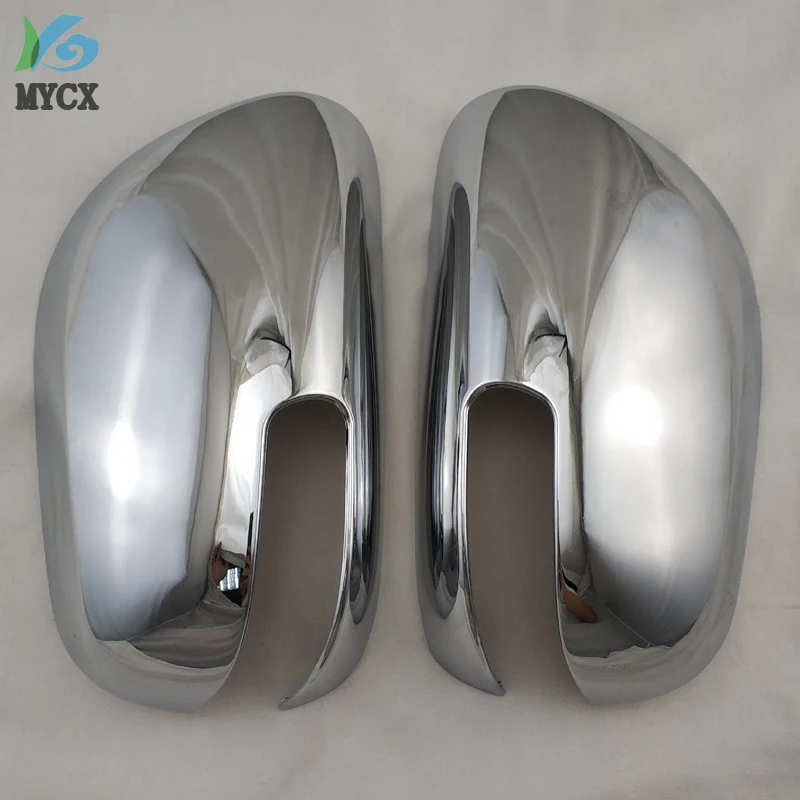 

2PCS ABS Chrome Door Side Rearview Mirror Cover Trim For TOYOTA Fielder 2009 COROLLA 2011 Accessories Car Styling