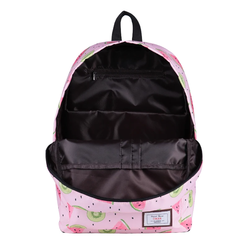 Las nuevas mujeres de ciker mochila impermeable fresco lindo sandía impresión Mochilas y bolsas para el colegio mochilas para adolescentes Niñas mochilas Las nuevas mujeres de ciker mochila impermeable fresco lindo sandía impresión Mochilas y bolsas para el colegio mochilas para adolescentes Niñas mochilas
