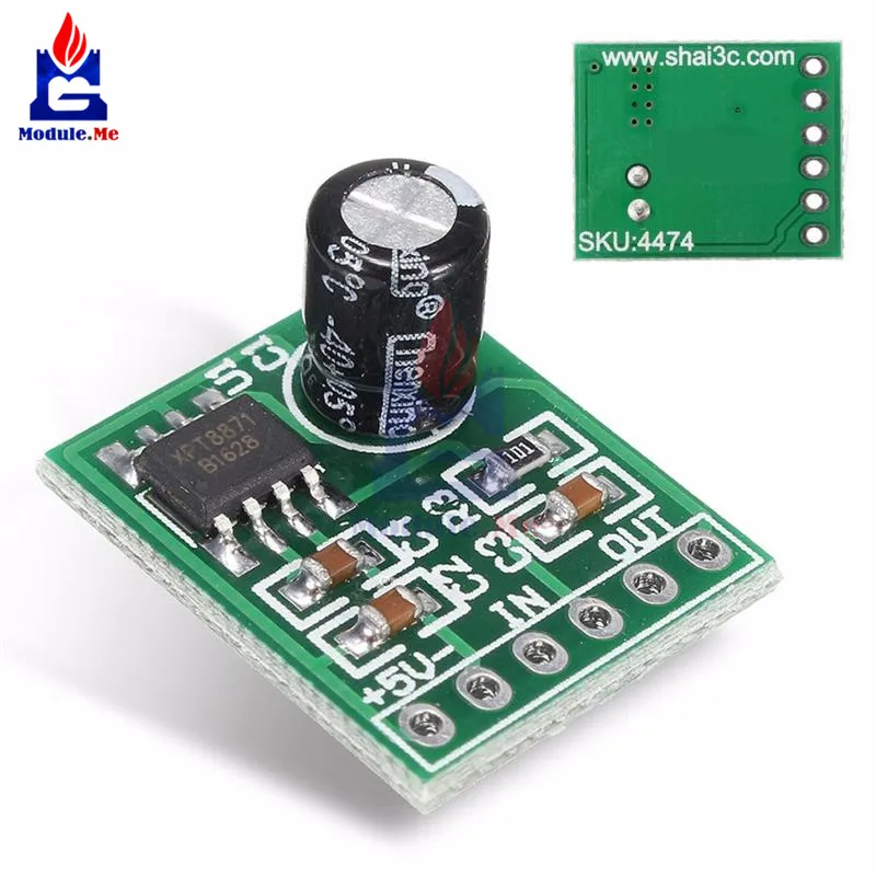 Mini XH M125 XPT8871 Mono Stereo Lithium Battery Power