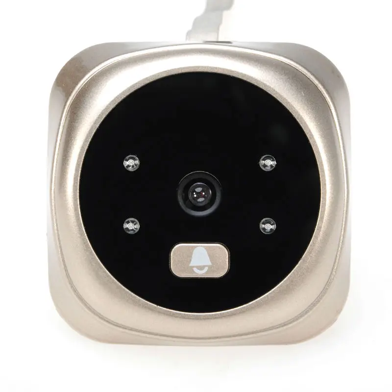 3,0 дюймов цифровая дверная ЖК-камера видео глазок дверной звонок Камера зум видео глаз рекордер с ночным видением