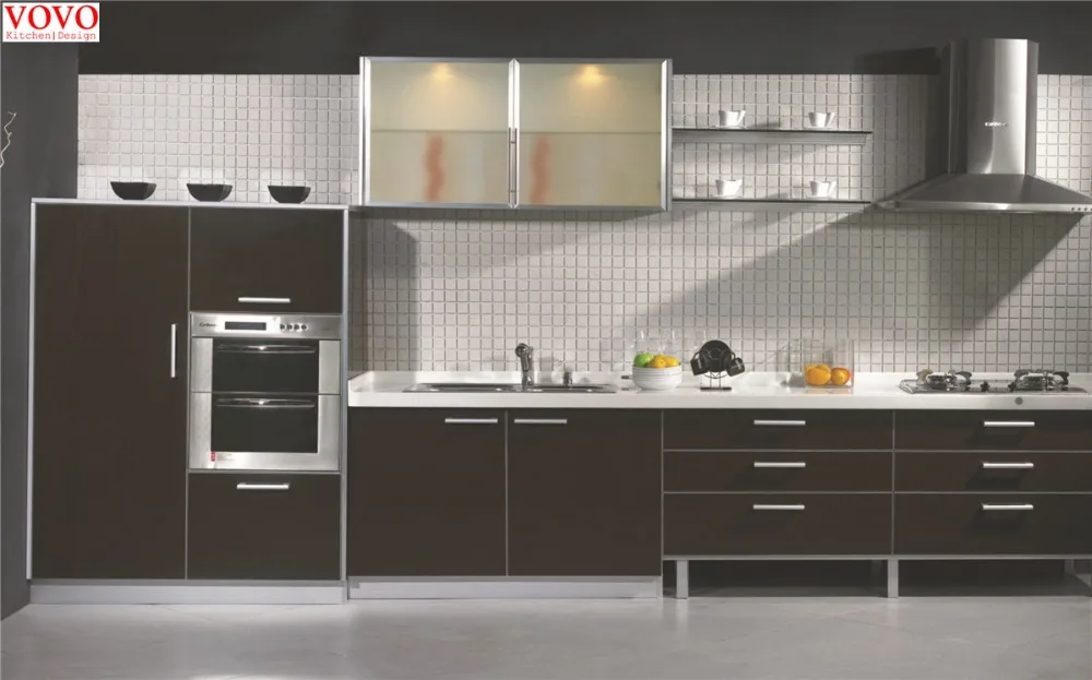 Espresso Kitchen With Some Glass Kitchen AliExpress