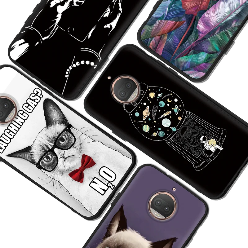 

Animal Pattern Silicone Phone Case For Motorola Moto G6 Play E4 Plus EU TPU Back Cover For Moto G5 S G5S Plus Soft Matte Fundas