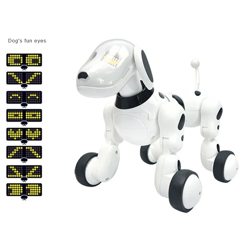 RC умный робот собака Электрический беспроводной пульт дистанционного управления игрушка поет танец прогулки для детей BM88