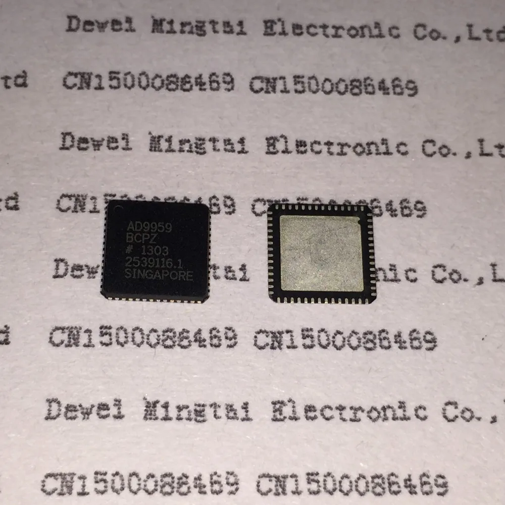 

5PCS/LOT AD9959BCPZ AD9959BCP DDS QUAD 10BIT DAC 56LFCSP AD9959