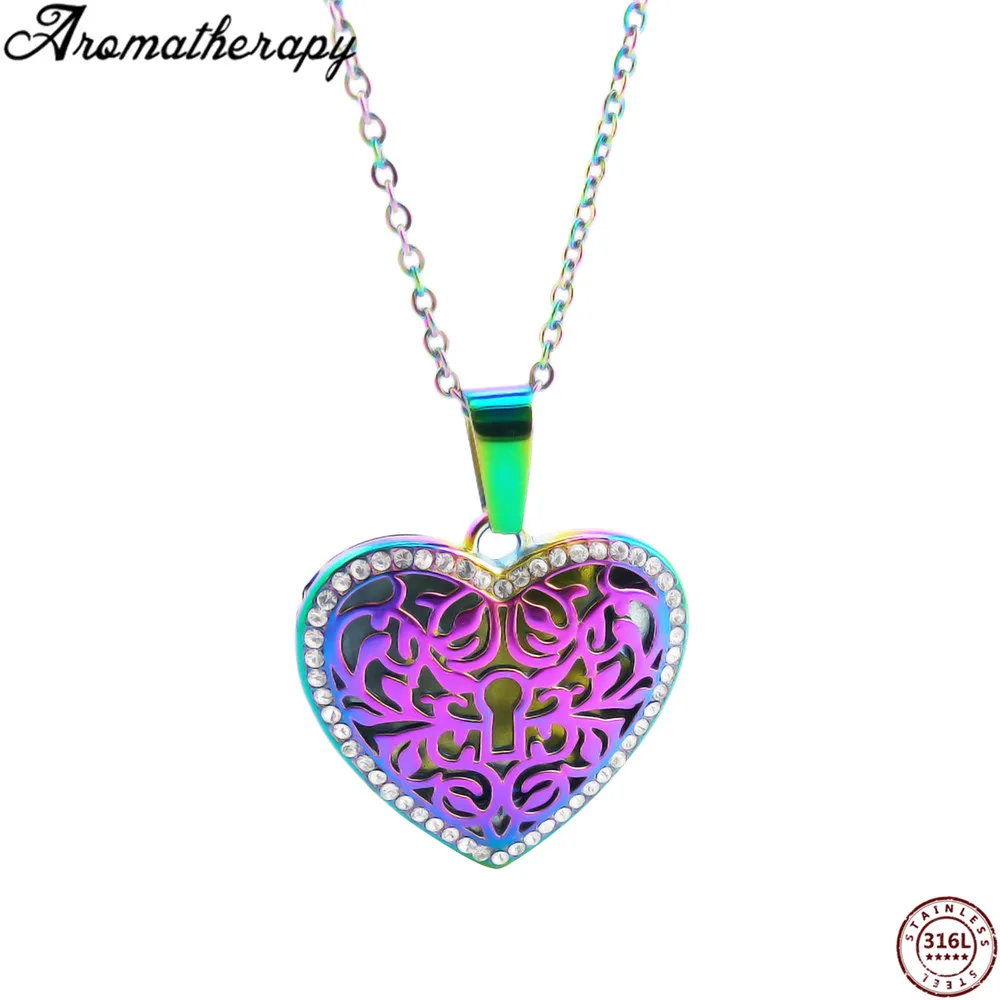 Cage aromatherapy necklace pendants (24)