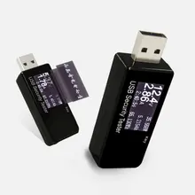 LCD font b USB b font Voltage Charger Current Detector Mobile Power font b Tester b
