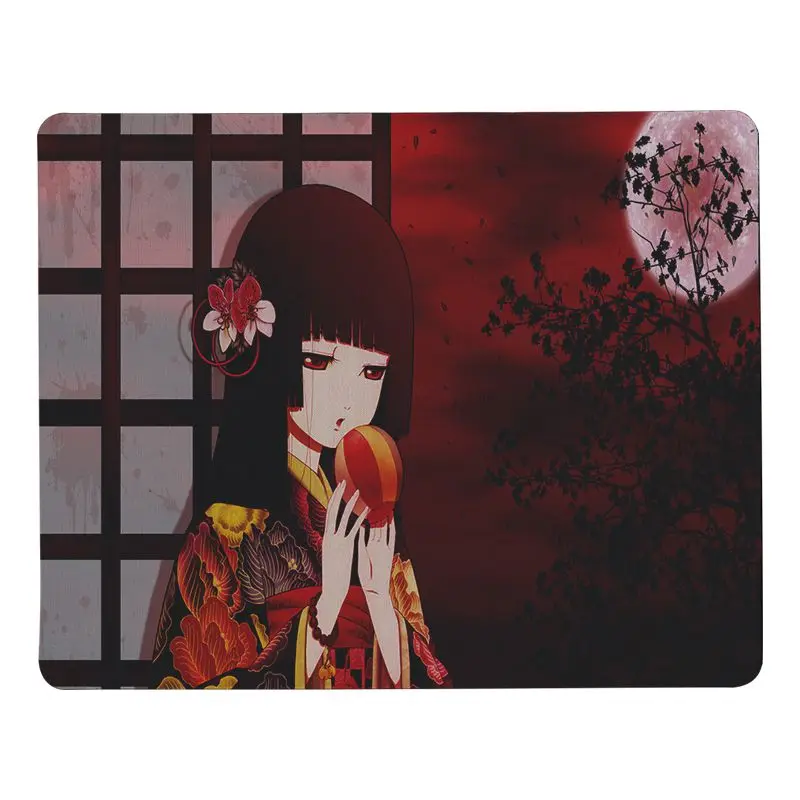 MaiYaCa Нескользящие ПК Hell girl индивидуальные ноутбук игровой Размер коврика для компьютерной мыши для 18x22 см 25x29 см резиновые прямоугольные коврики для мыши