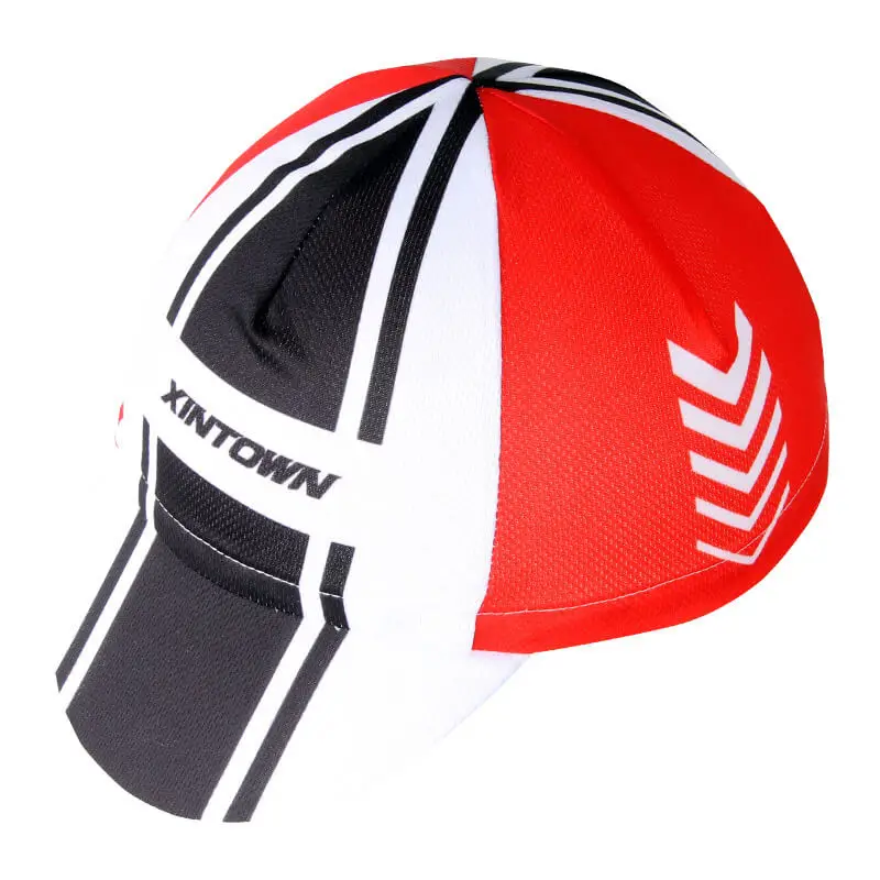 XINTOWN قبعة الدراجات 100% البوليستر Sweatproof أغطية الرأس الدراجة فريق وشاح قلنسوة ضيقة دراجة باندانا عقال ركوب هود قبعة رياضية