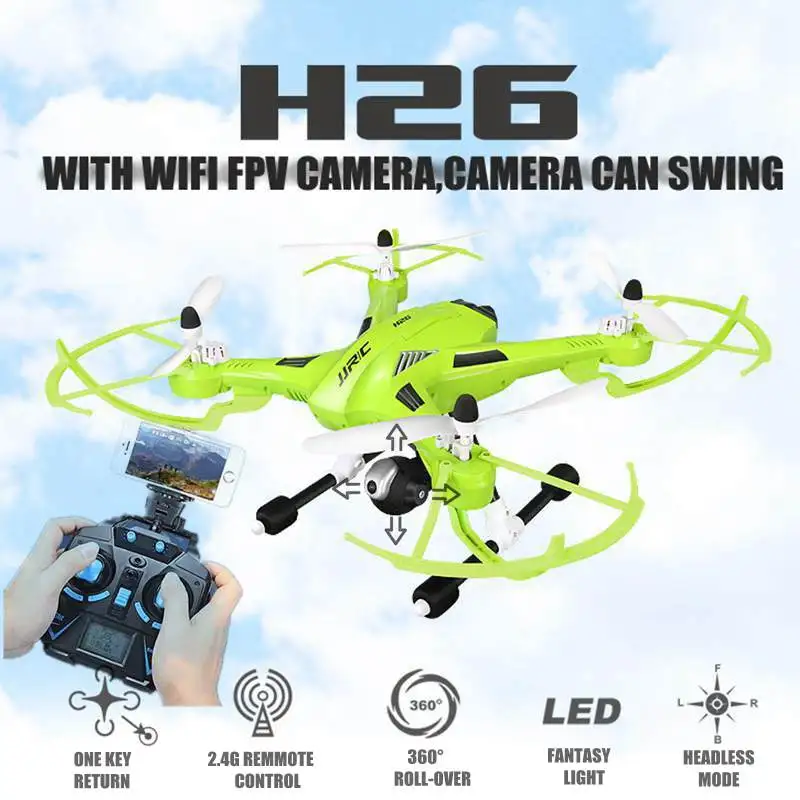  Fpv Drones With HD Camera Jjrc H26 Swing Wifi Radio Camera Hexacopter Professional Drone Dron Rc Quadcopter Flying Helicopter 