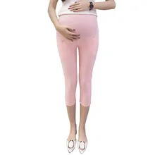 Обтягивающие Брюки-карандаш шорты для беременных эластичность семь повседневная одежда для беременных Капри Брюки для беременных женщин gravida roupa