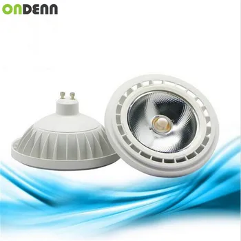 

Dimmable 15W AR111 COB LED Spotlight ES111 QR111 DC12V ,AC110V 220V Indoor LED Ceiling Lamp GU10 G53 Equal to 120W Halogen