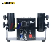 8 шт./лот Бумага пушка конфетти машина 2 головы устройство для разбрасывания конфетти с помощью специальных эффектов непрерывной подачи Confetti Cannon